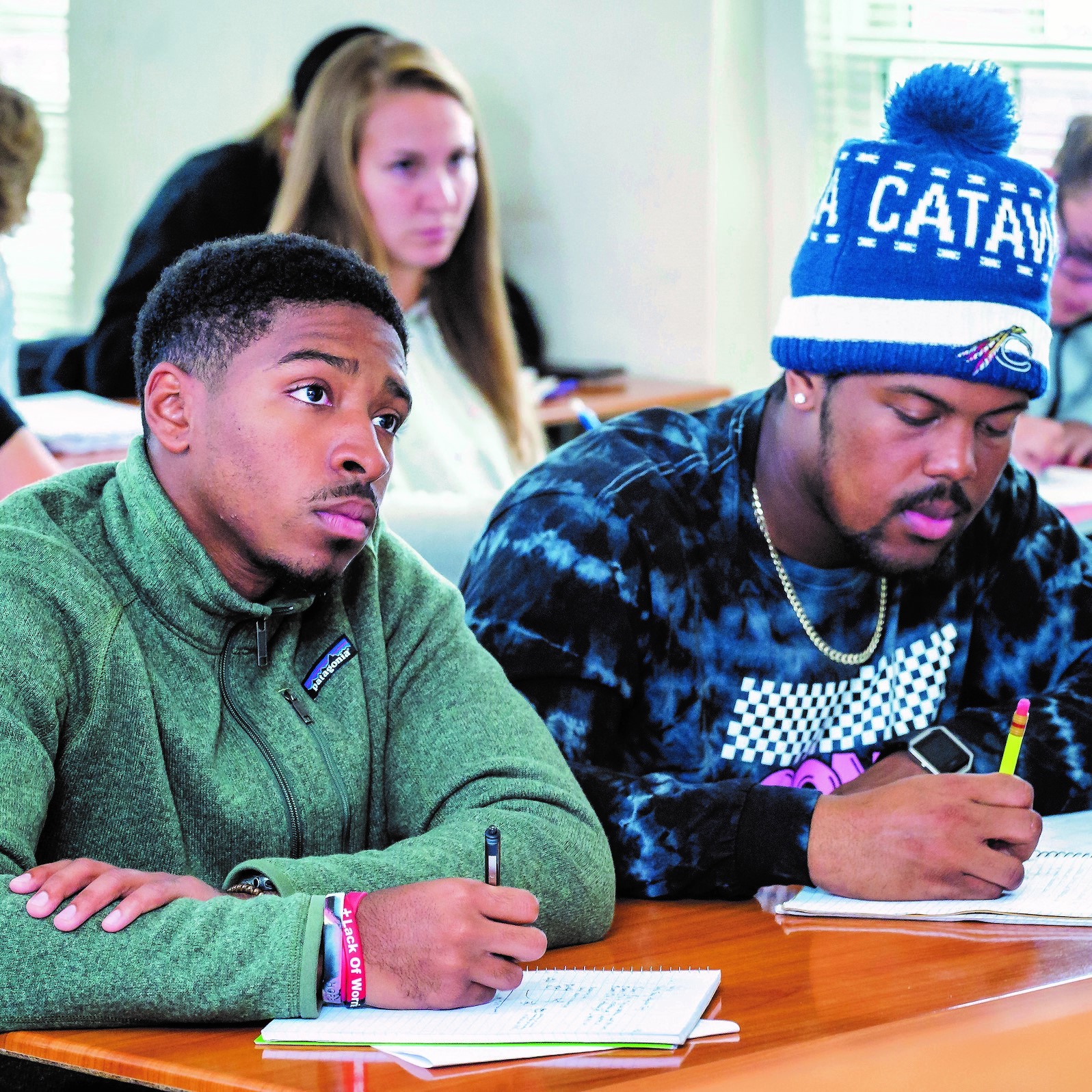 photo of students taking free classes at Catawba College