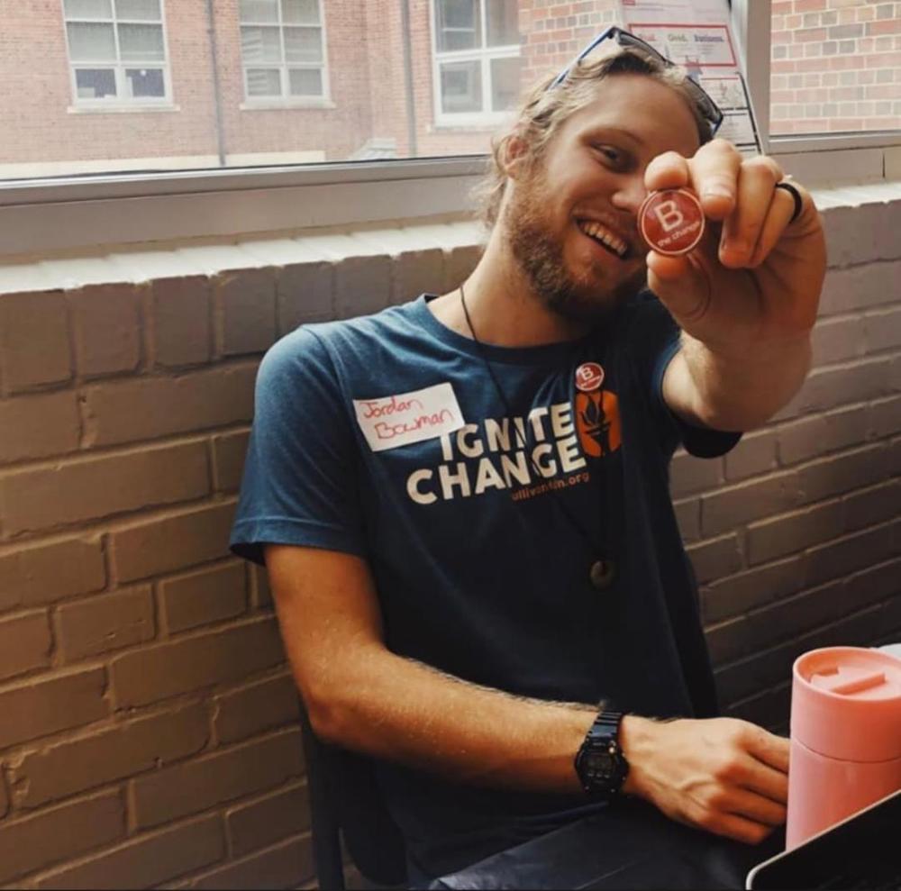 photo of Jordan Bowman at a Sullivan Foundation Ignite Retreat