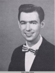 this photo depicts the real Mister Rogers as a student at Rollins College