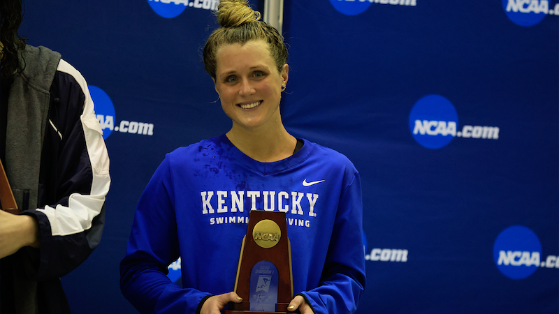 Riley Gaines Named Recipient of Prestigious Sullivan Award – UK Athletics